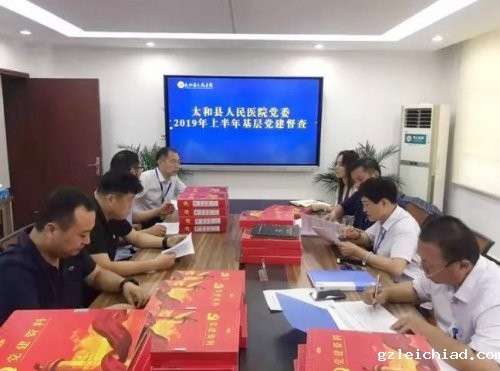 伟德betvlctor官网入口党委从严督查2019年 上半年基层党建工作